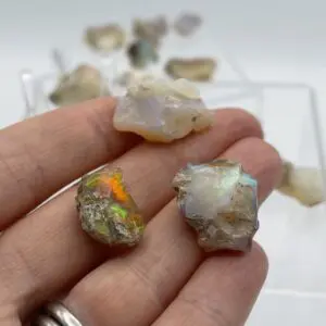 Opal Mixed Shape Rough Nuggets 3pcs
