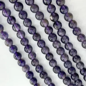 Iolite Smooth Rounds Approx 4mm Beads 38cm Strand