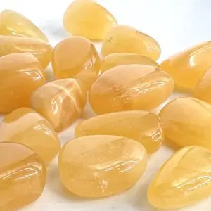 Orange Calcite Tumble Stone