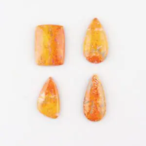 Sunflower Bumblebee Jasper Mixed Shape & Size Cabochon Approx 25 - 35mm