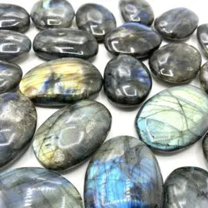 Labradorite Palmstone Approx 50 x 40 x 10mm