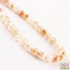 Citrine Smooth Round 4mm Beads INDIA
