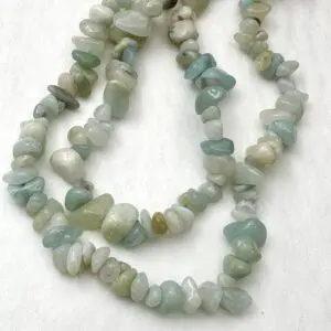 Amazonite Chips Approx 5 x 8mm Approx 78cm Strand