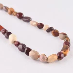 4 -10mm Mookaite Beads - Tumble Gemstone Strand (38cm)