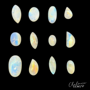 Rainbow Moonstone Cabochons - Select Your Own