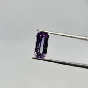 Hand Cut Amethyst Faceted 3.82ct 6.4 x 3.6mm 1pc HK