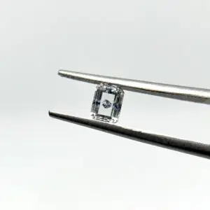 Hand Cut Anatase in Quartz Faceted Kaleidoscope 0.48ct 3.6x4.9mm 1pc HK