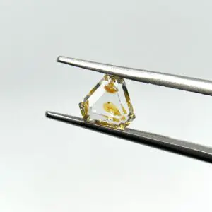 Hand Cut Petroleum Quartz Faceted 1.05ct 6mm 1pc HK