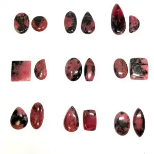 Rhodonite Cabochons - Select Your Own