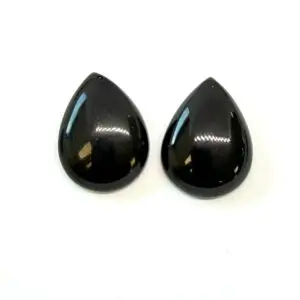 Whitby Jet Cabochons Mixed Sizes - Select your own - H