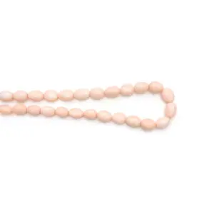 Conch Opal beads from Australia, polished gemstone strand