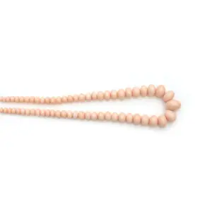 Conch Opal beads from Australia, polished gemstone strand