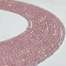 Rose Quartz 1.9-2.0mm Micro Faceted Beads 32cm Strand