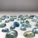Aquamarine Cabochons 1-2 Pieces Approx 9 Carats