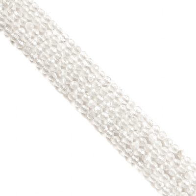 Rainbow Moonstone Micro Faceted Beads Approx 2.1-2.2mm 38cm Strand