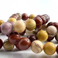 Mookaite 10mm Smooth Rounds 38cm Strand