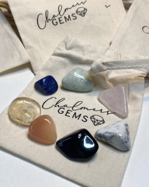 Gemstone Chakra Set In Free Gift Bag: Chakra Stones