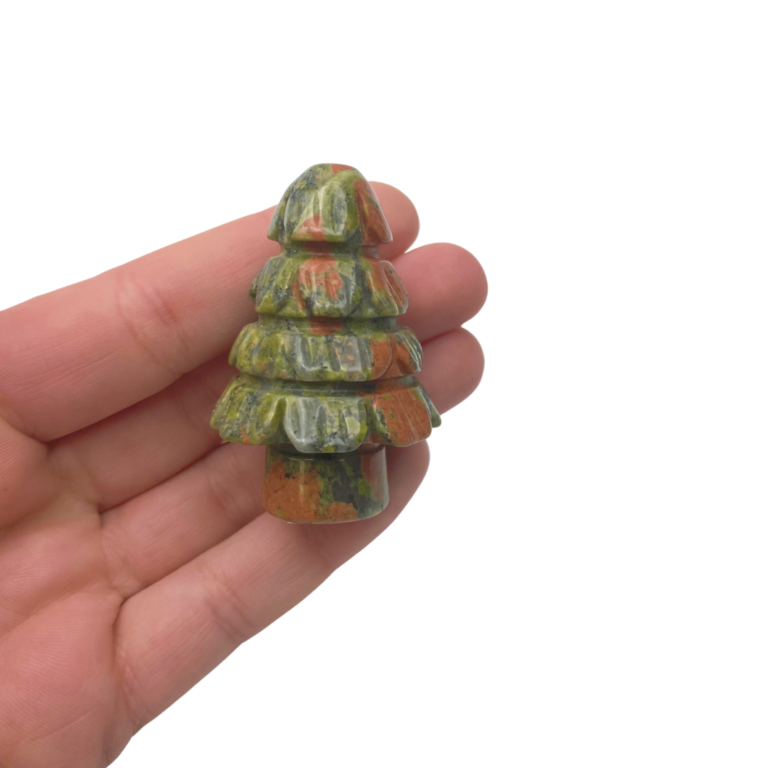 Unakite Tree Small Approx 5.5 x 3.5cm - Image 3