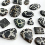 Amazing Yellow Septarian Cabochon Top Grade Brown Septarian Gemstone High Quality Trapezoid Shape 36.5 Ct 29x26x6mm Loose Gemstone