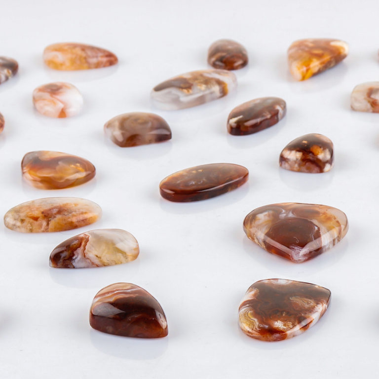 Mexican Agate Mixed Shape Cabochon Approx 20 - 40mm 1 - 3 Piece Pack - Image 3