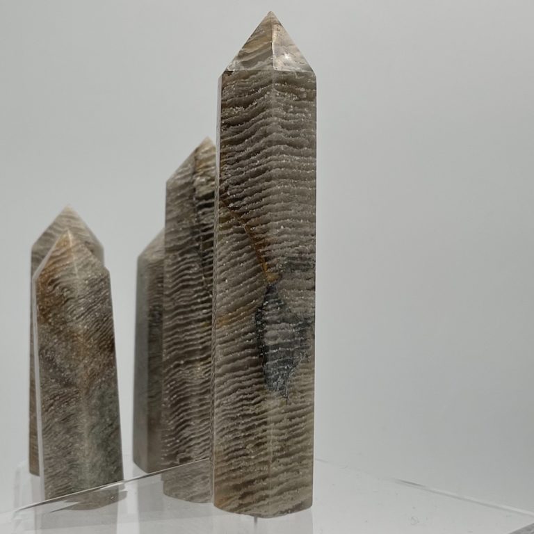Amphibole Obelisk Approximately 12 x 3 cm