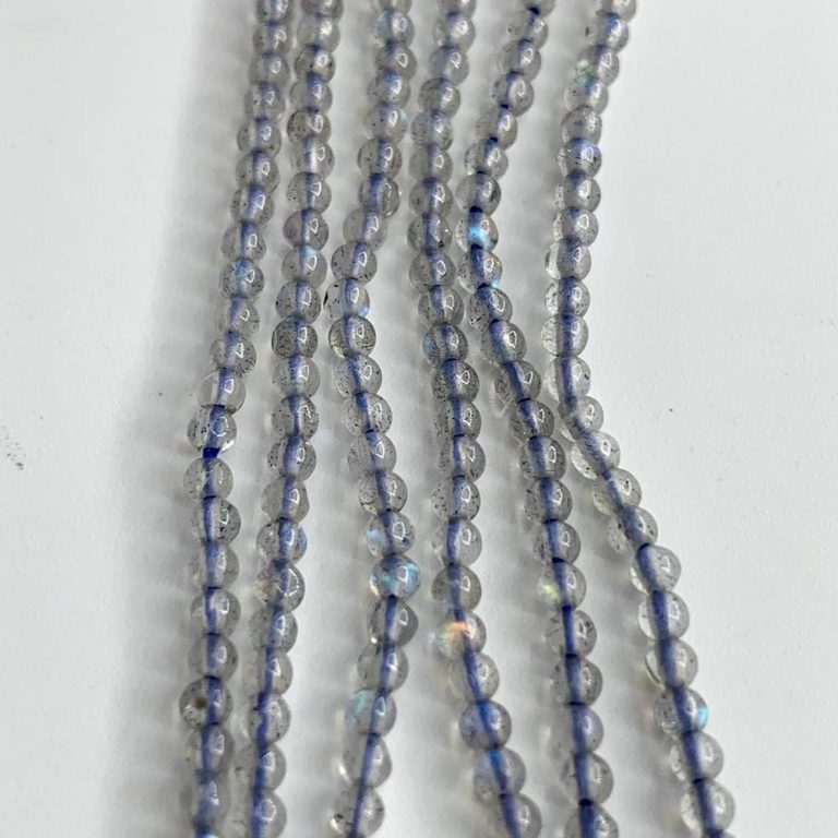 Labradorite Smooth Rounds 2mm 38cm Strand - Image 3