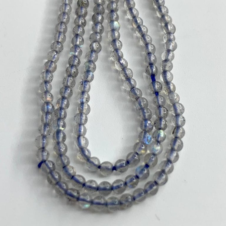 Labradorite Smooth Rounds 2mm 38cm Strand - Image 4