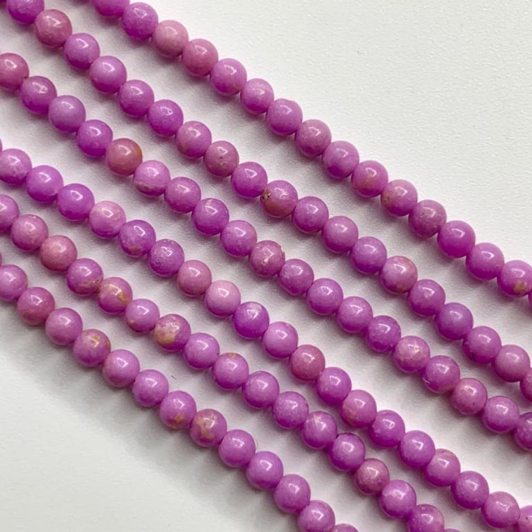 Phosphosiderite Smooth Rounds 2mm 38cm Strand