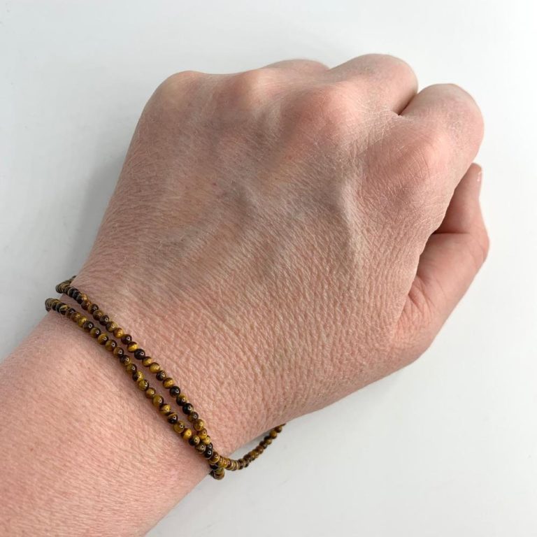 Tigers Eye Smooth Rounds Approx 2mm Beads 38cm Strand - Image 2