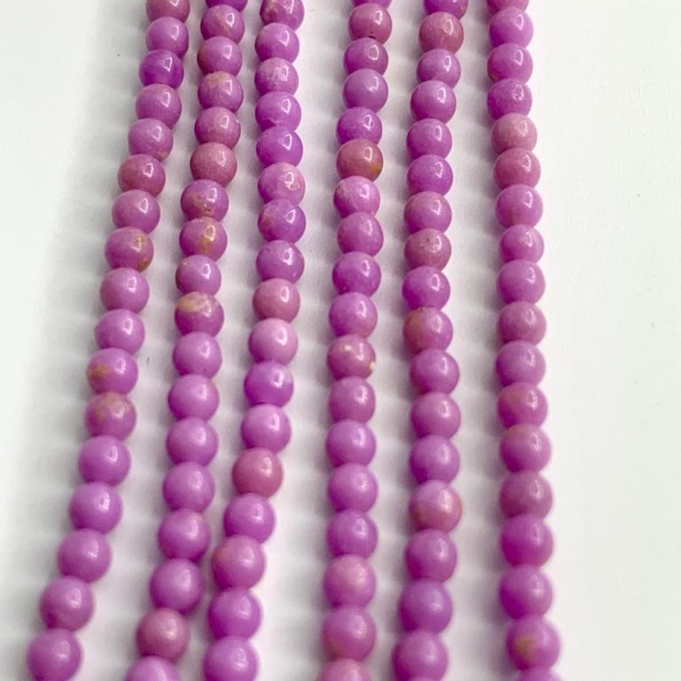 Phosphosiderite Smooth Rounds 2mm 38cm Strand - Image 2