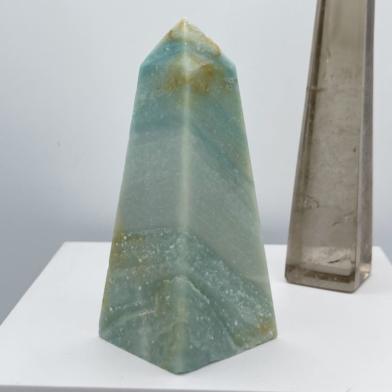 Mixed Amazonite Obelisk Approx 11 x 4.5cm - Image 4