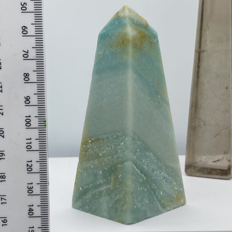 Mixed Amazonite Obelisk Approx 11 x 4.5cm - Image 5