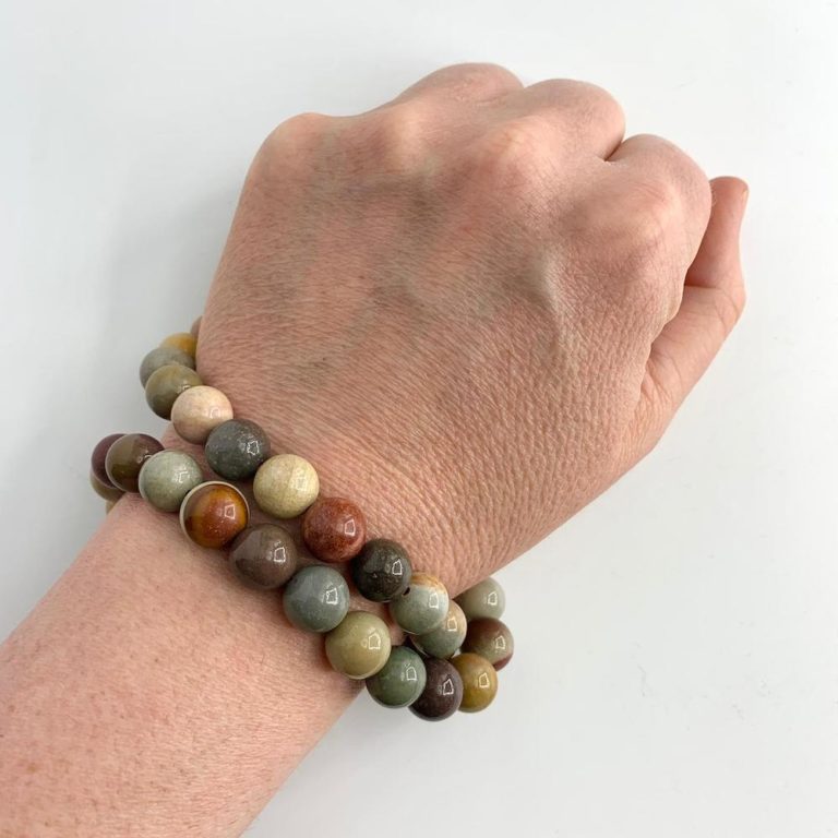 American Impression Jasper Smooth Rounds 10mm 38cm Strand - Image 3