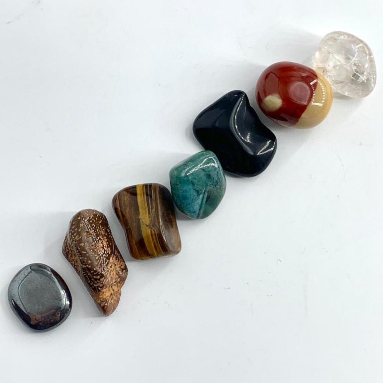 Grounding: Crystal Healing Chakra Set In Free Gift Bag - Image 2