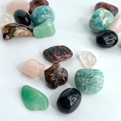 Love & Compassion: Crystal Healing Chakra Set Approx 7 Stones In FREE Gift Bag