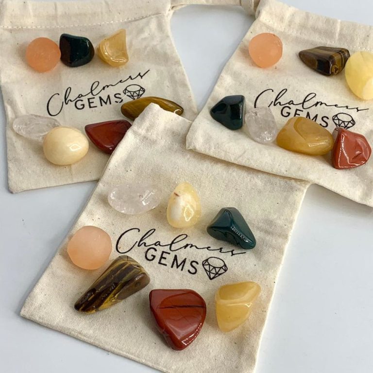 Gemstone Chakra Set In FREE Gift Bag: Energy & Endurance 7 Tumbles - Image 5