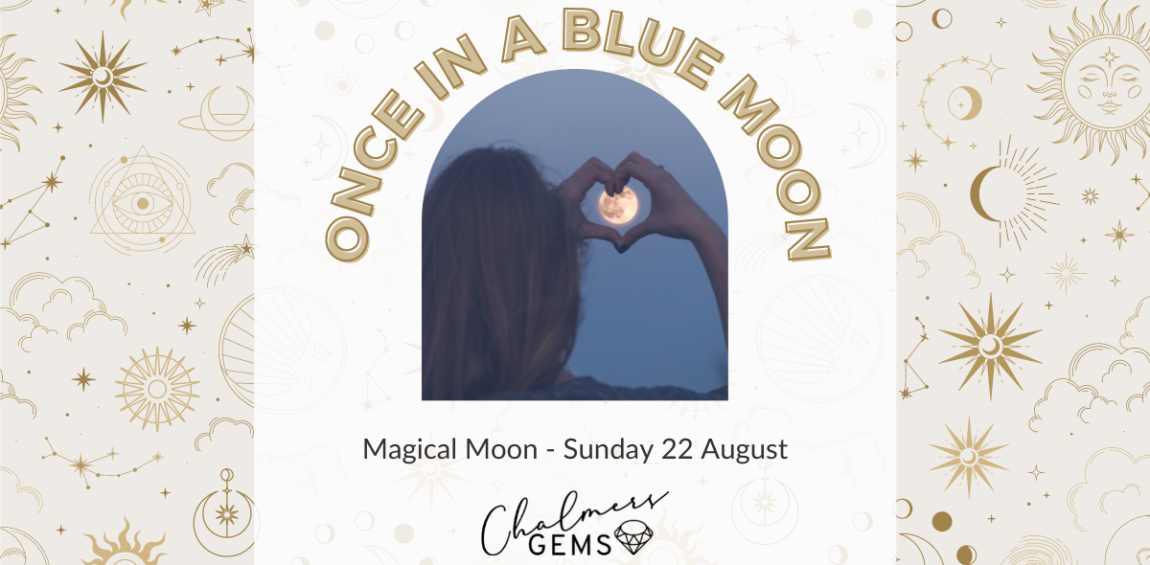 Full Blue Moon - Crystal Cleansing
