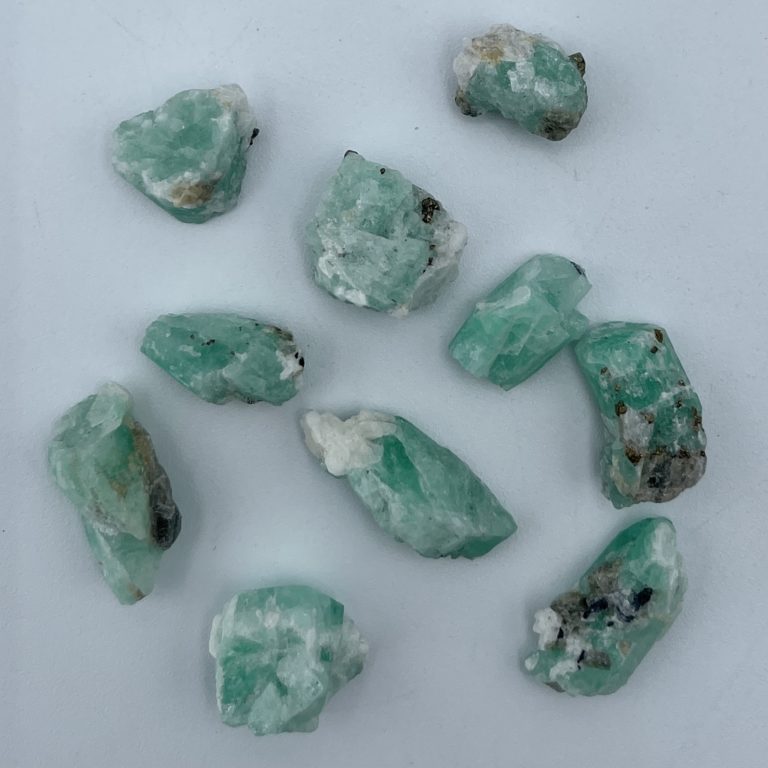 Emerald Rough Specimen Small 1 x 1.2-2cm Single Piece