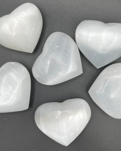 Selenite White Carved