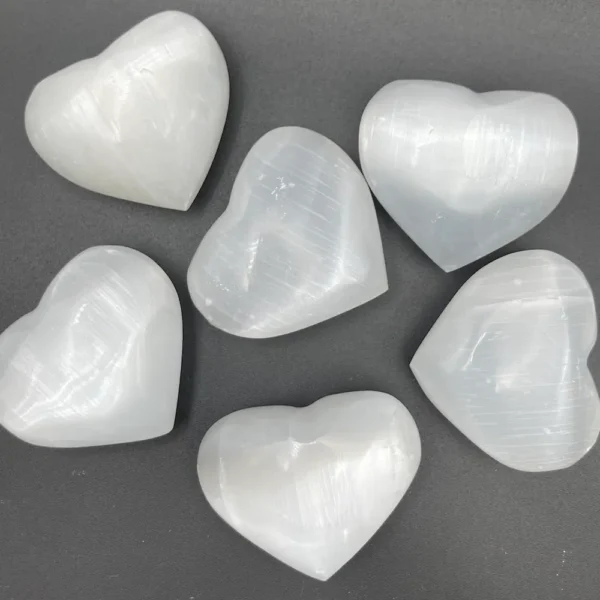 Selenite White Carved