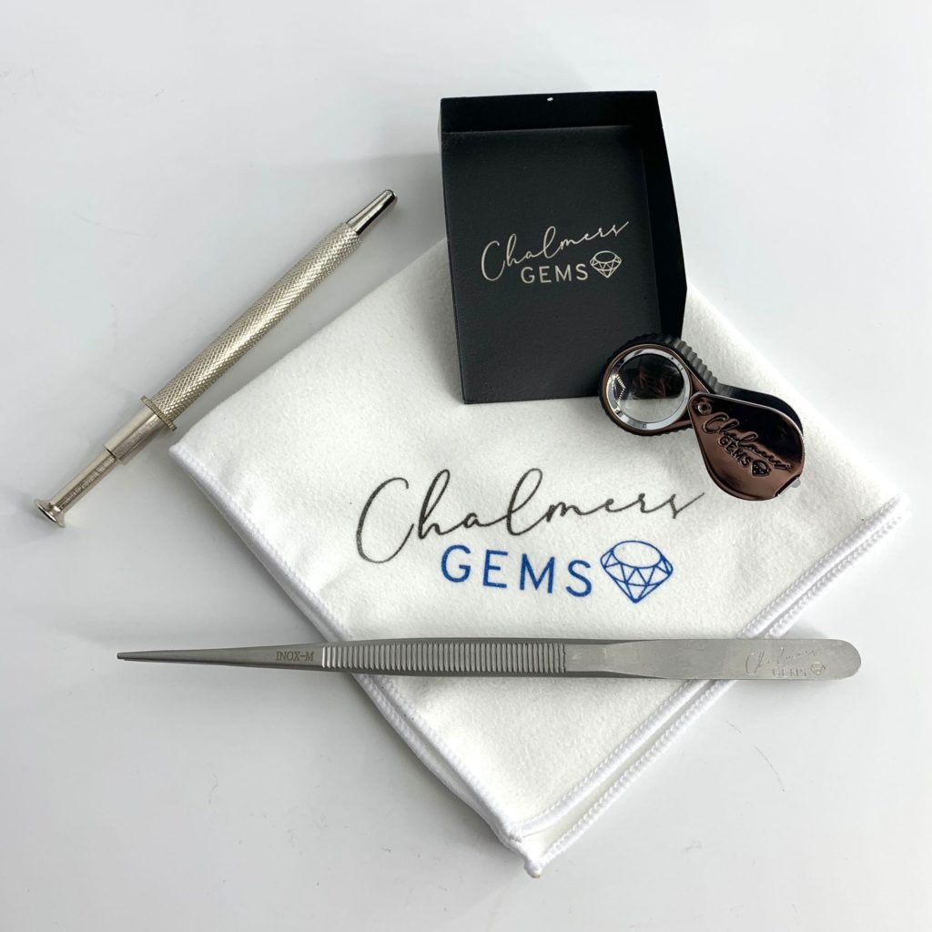 Chalmers Gems Gemstone Cleaning & Polishing Cloth • Chalmers Gems
