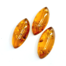 Baltic Amber Marquise Cabochons 3 Piece Pack