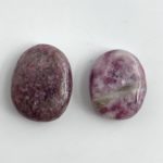 Lepidolite Bra Stones 2 Pieces