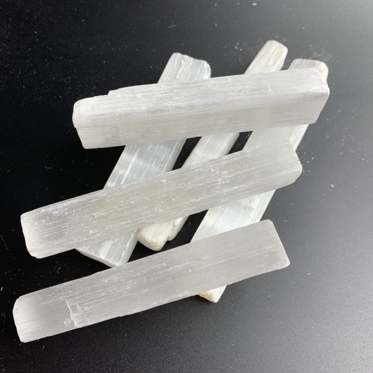 Selenite Rough Sticks 2 Piece Pack - Image 4