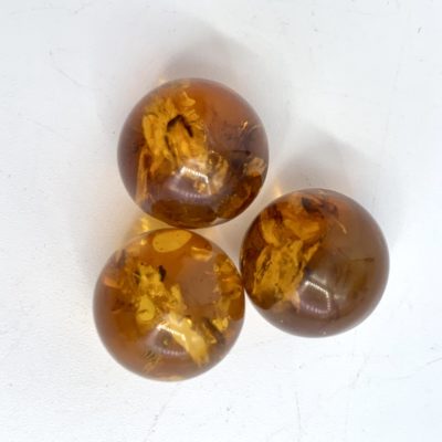 Baltic Amber 12 mm Round Bead