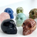 Mixed Gemstone Mini Skull Lucky Dip