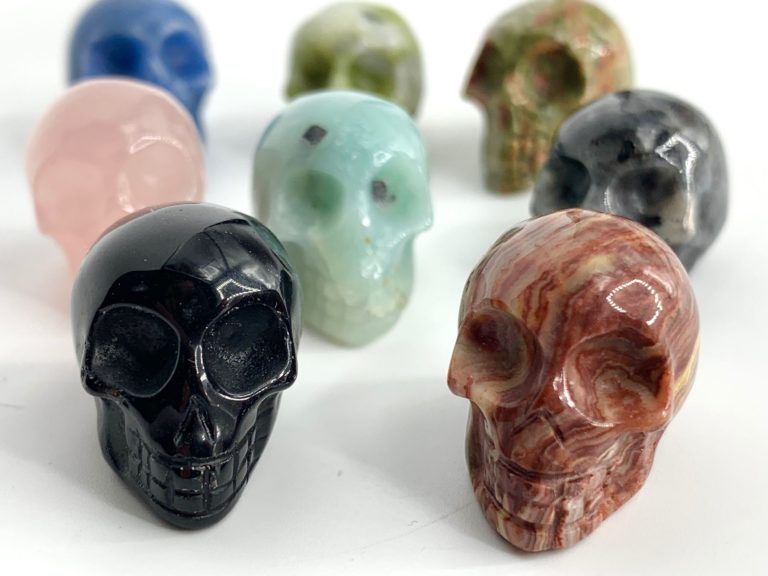 Mixed Gemstone Mini Skull Lucky Dip - Image 2