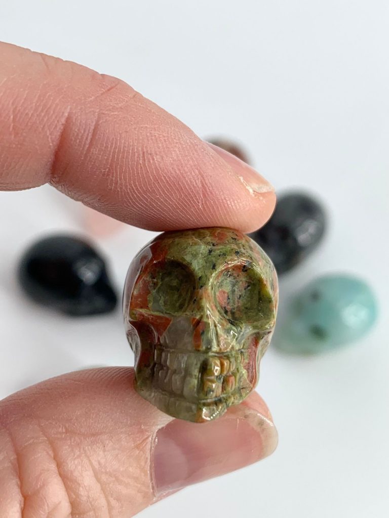 Mixed Gemstone Mini Skull Lucky Dip - Image 3