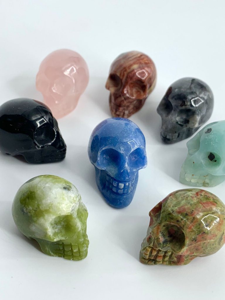 Mixed Gemstone Mini Skull Lucky Dip - Image 4