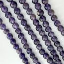 Iolite Smooth Rounds Approx 4mm Beads 38cm Strand